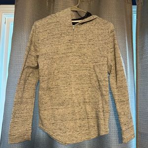 Quarter zip up hoodie